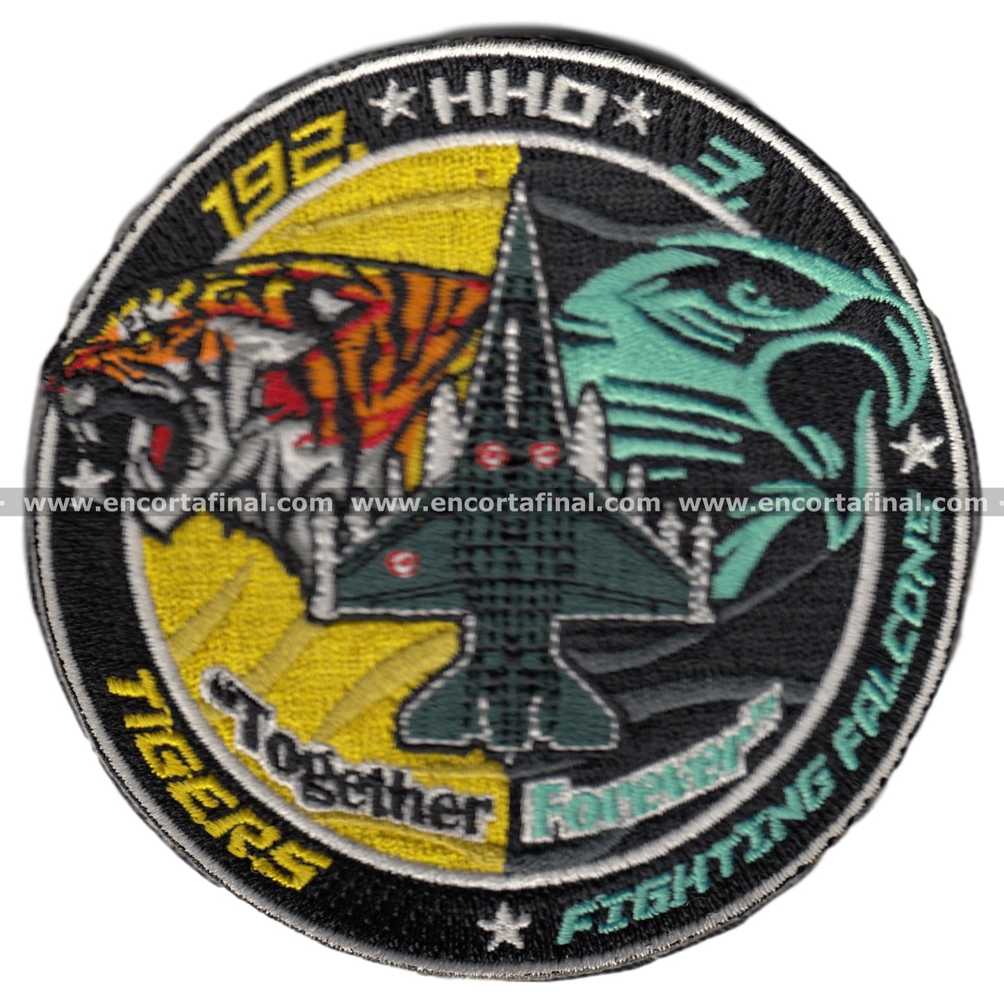 Patch 192.-Hho- 3. Tigers Fighting Falcons