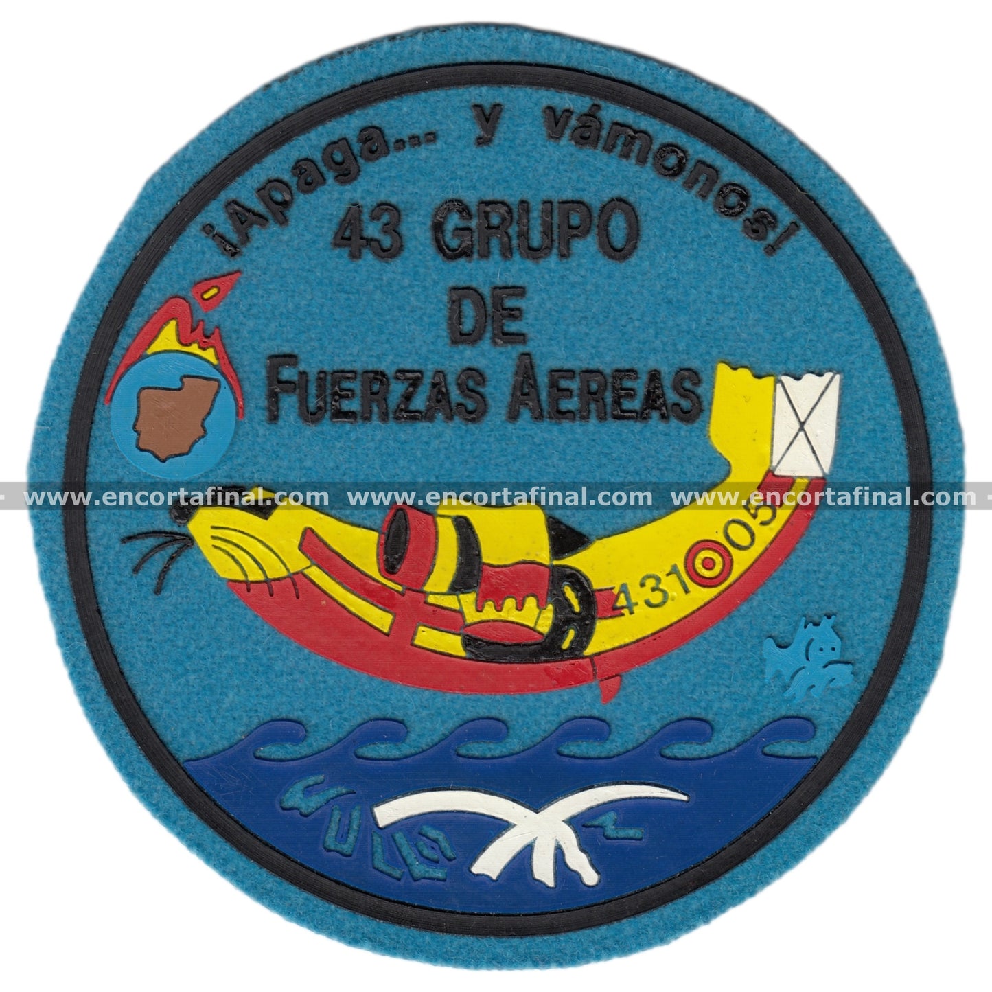 Parche -43 Grupo De Fuerzas Aéreas