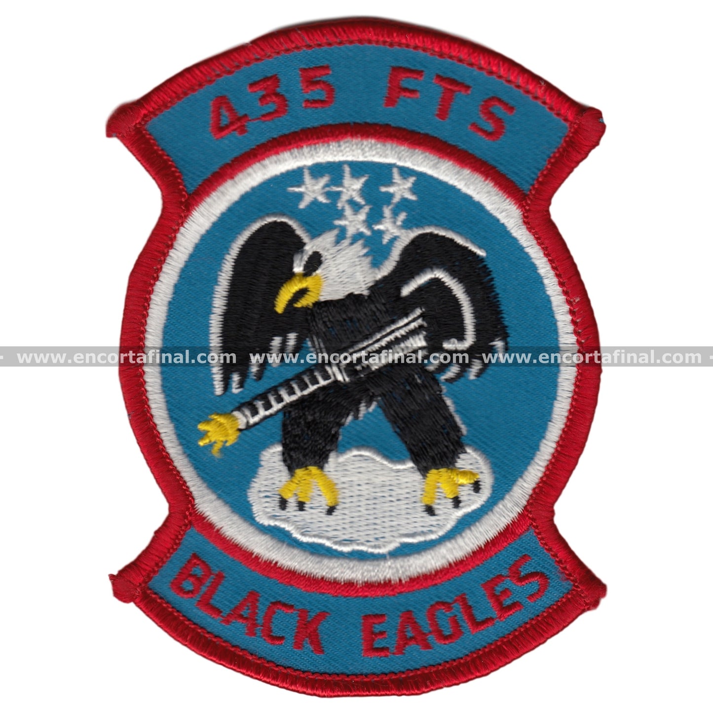 435 Fts Black Eagles Patch