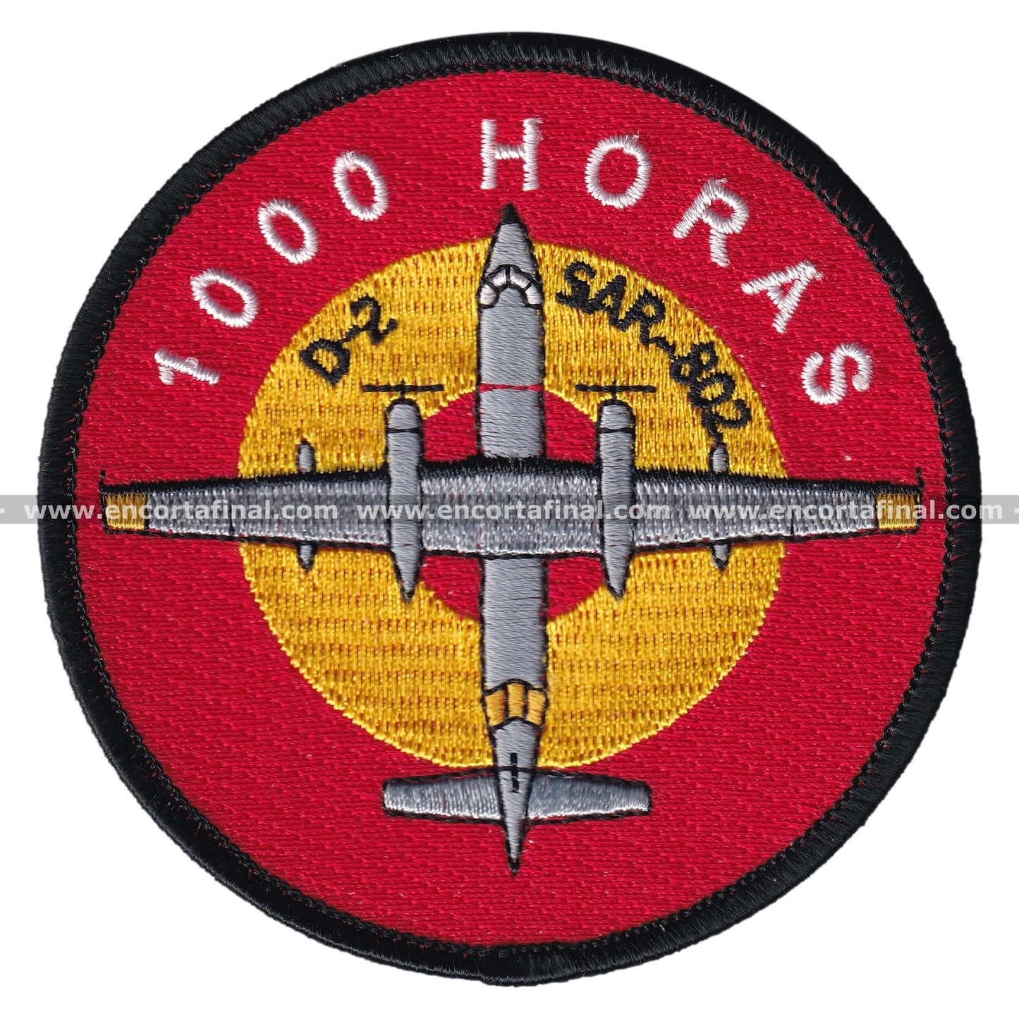 Patch 802 Air Force Squadron - 1000 Hours - Fokker F27 Friendship
