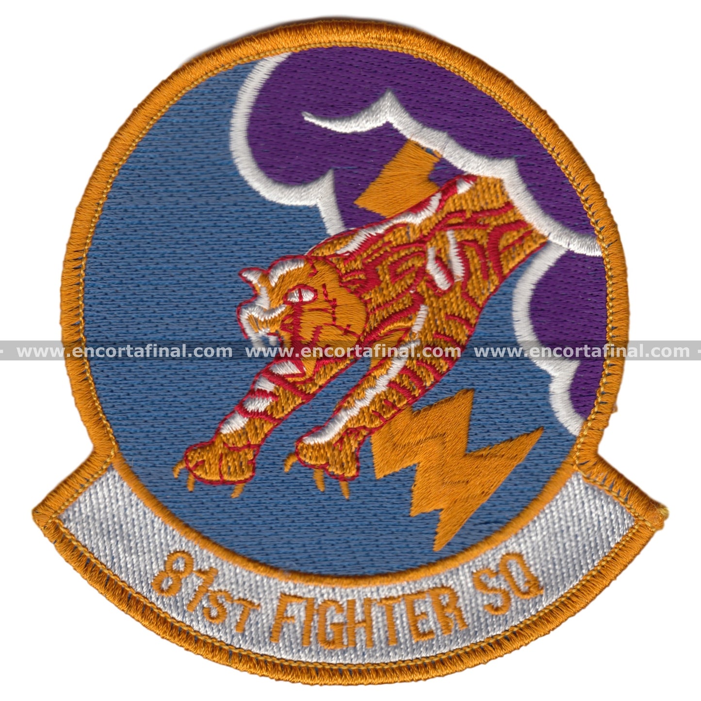 81st Fighter Squadron Patch