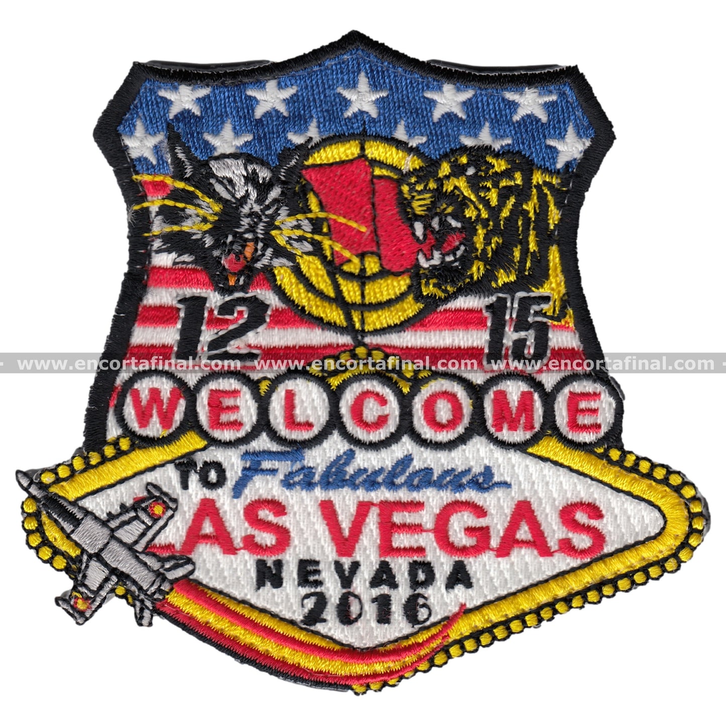 Parche Ala 12 Ala 15 Conmemorativo Red Flag 2016