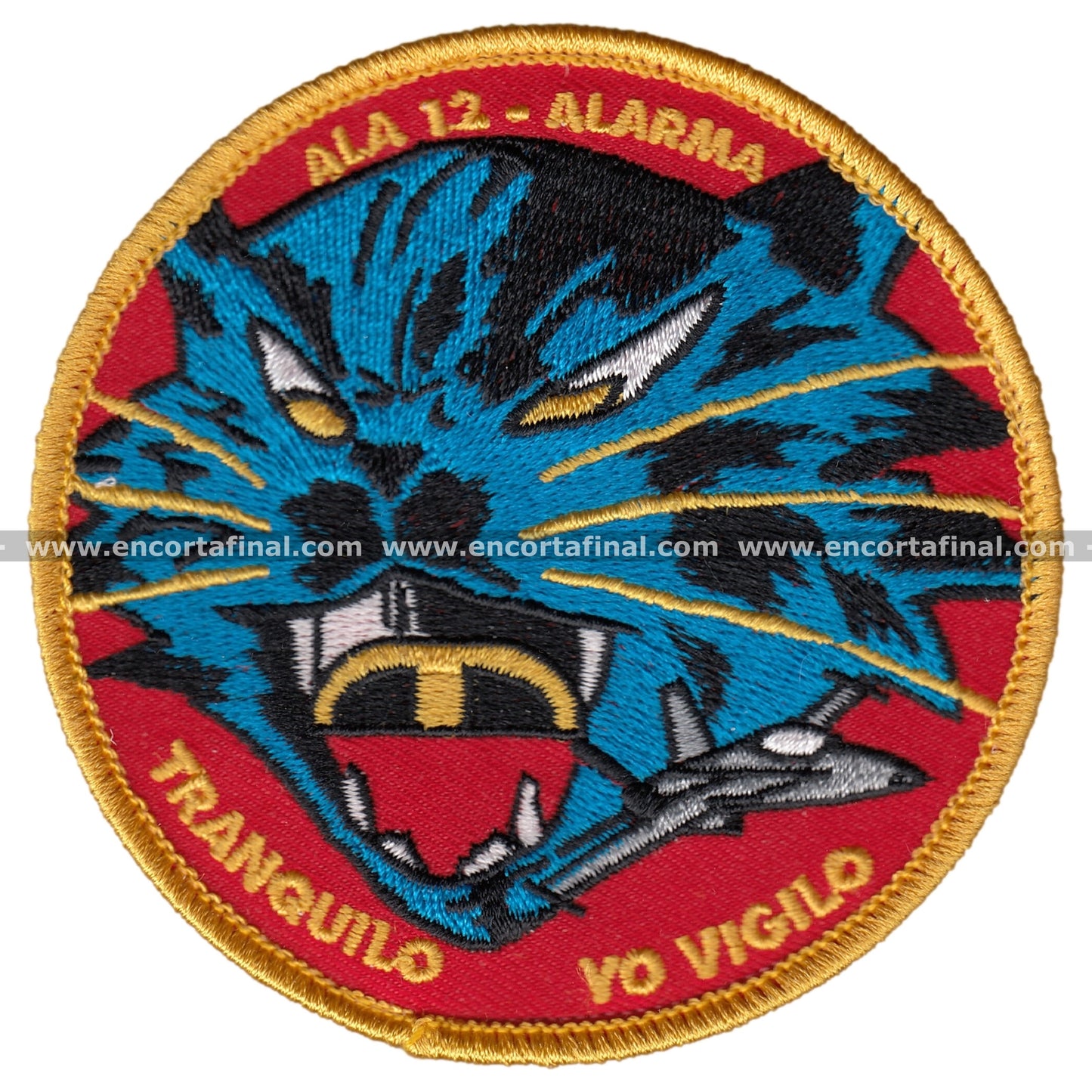 Patch Wing 12 -Alarm-Calm I Watch-