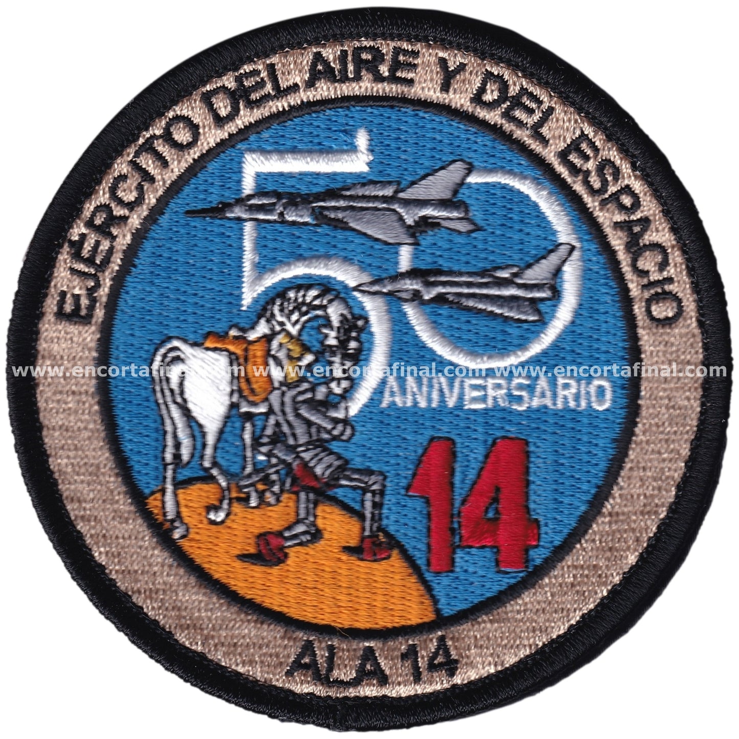 Wing 14 Patch - 50th Anniversary