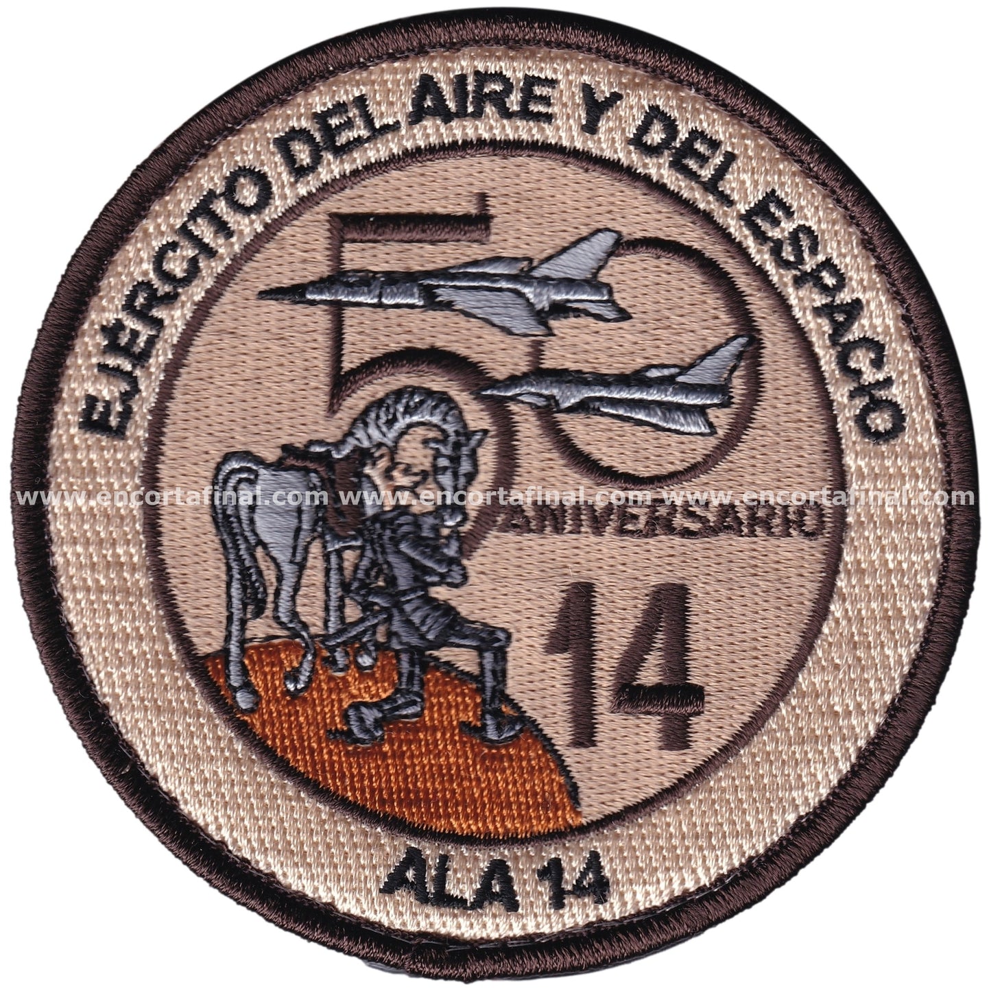 Wing 14 Patch - 50th Anniversary