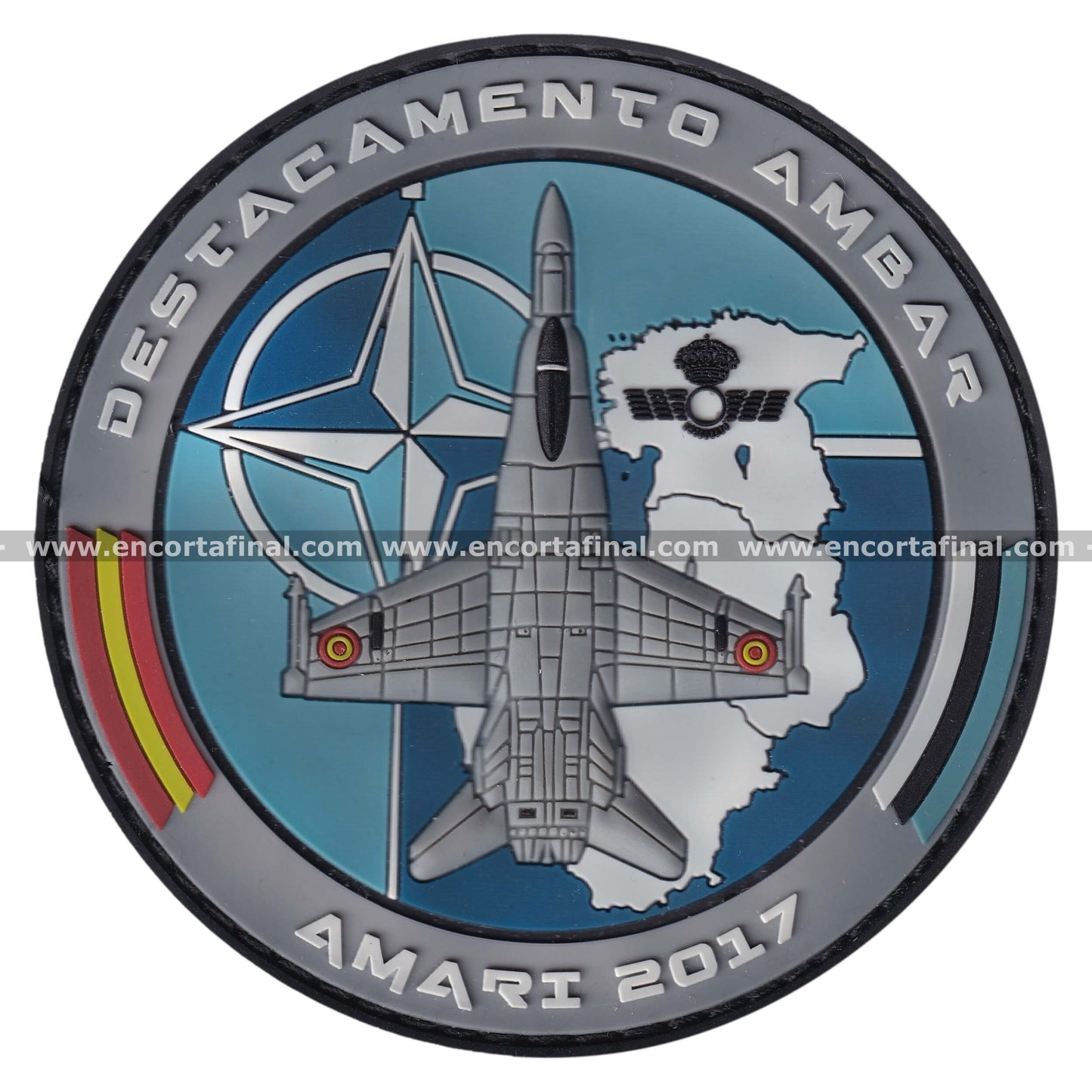 15th Wing Patch - Amber Detachment - Amari 2017