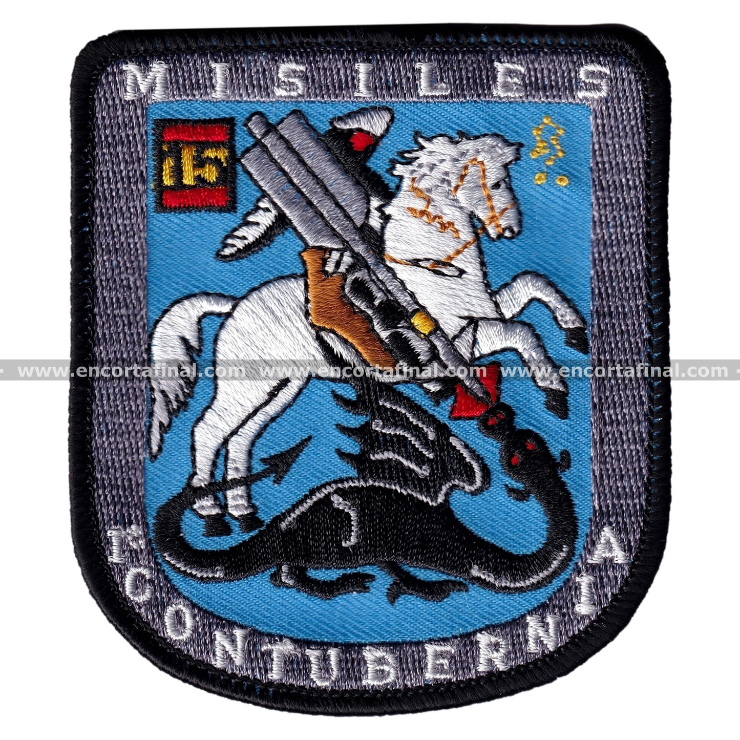 15th Wing Patch - 1st Missile Conspiracy - McDonnell Douglas EF-18 Hornet