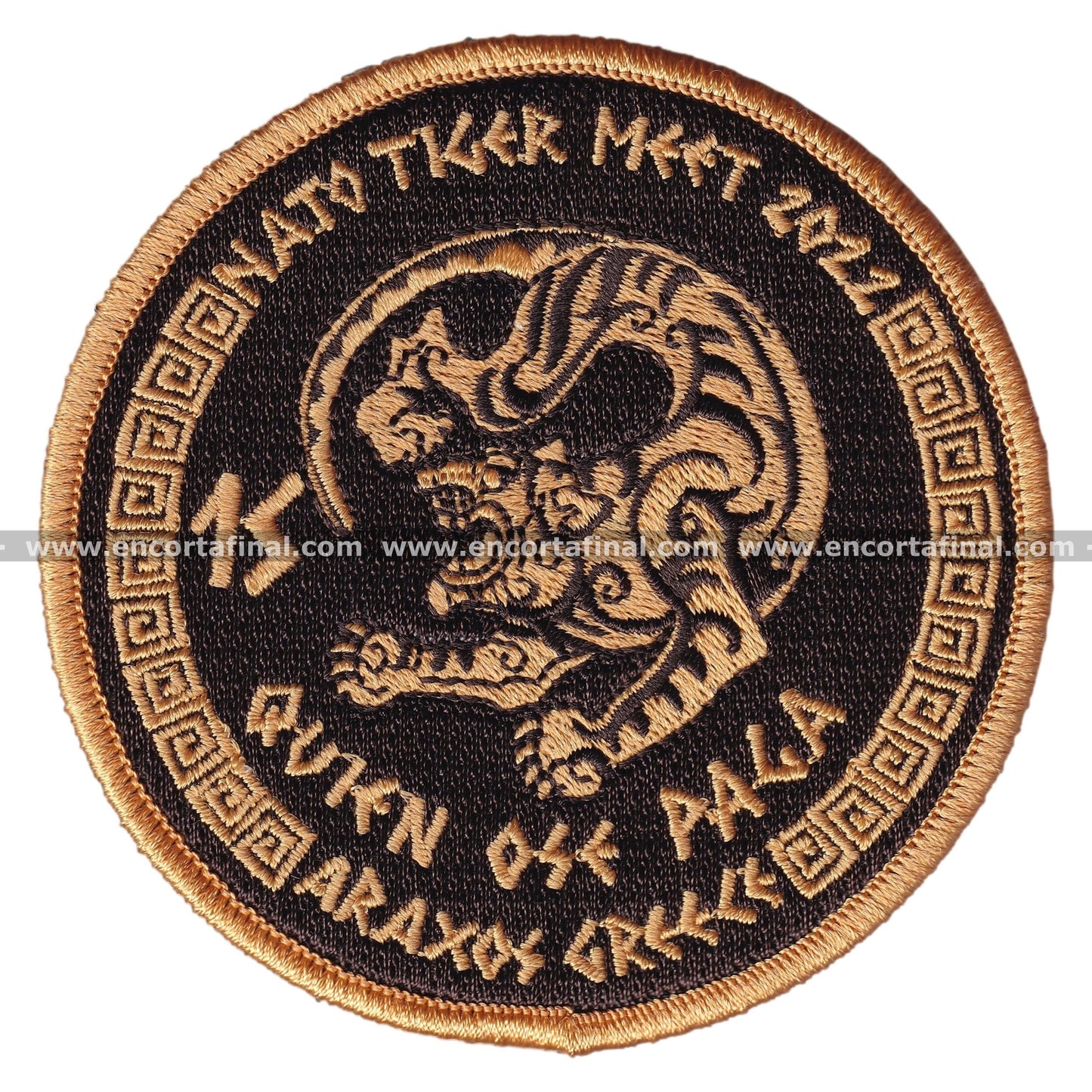 Wing 15 Patch - Nato Tiger Meet 2022 - Who dares pays - Araxos Greece