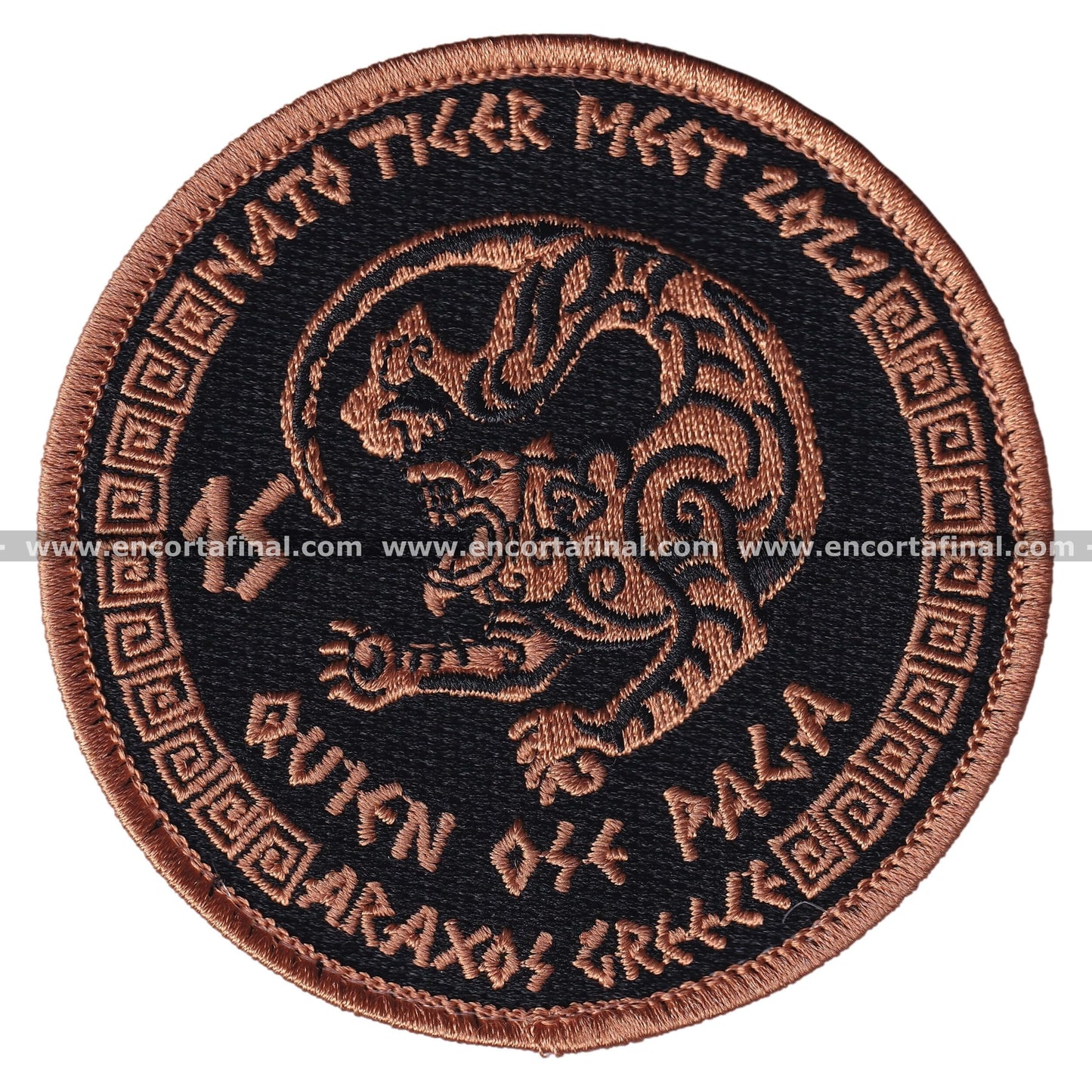 Parche Ala 15 - Nato Tiger Meet 2022 - Quien ose paga - Araxos Greece
