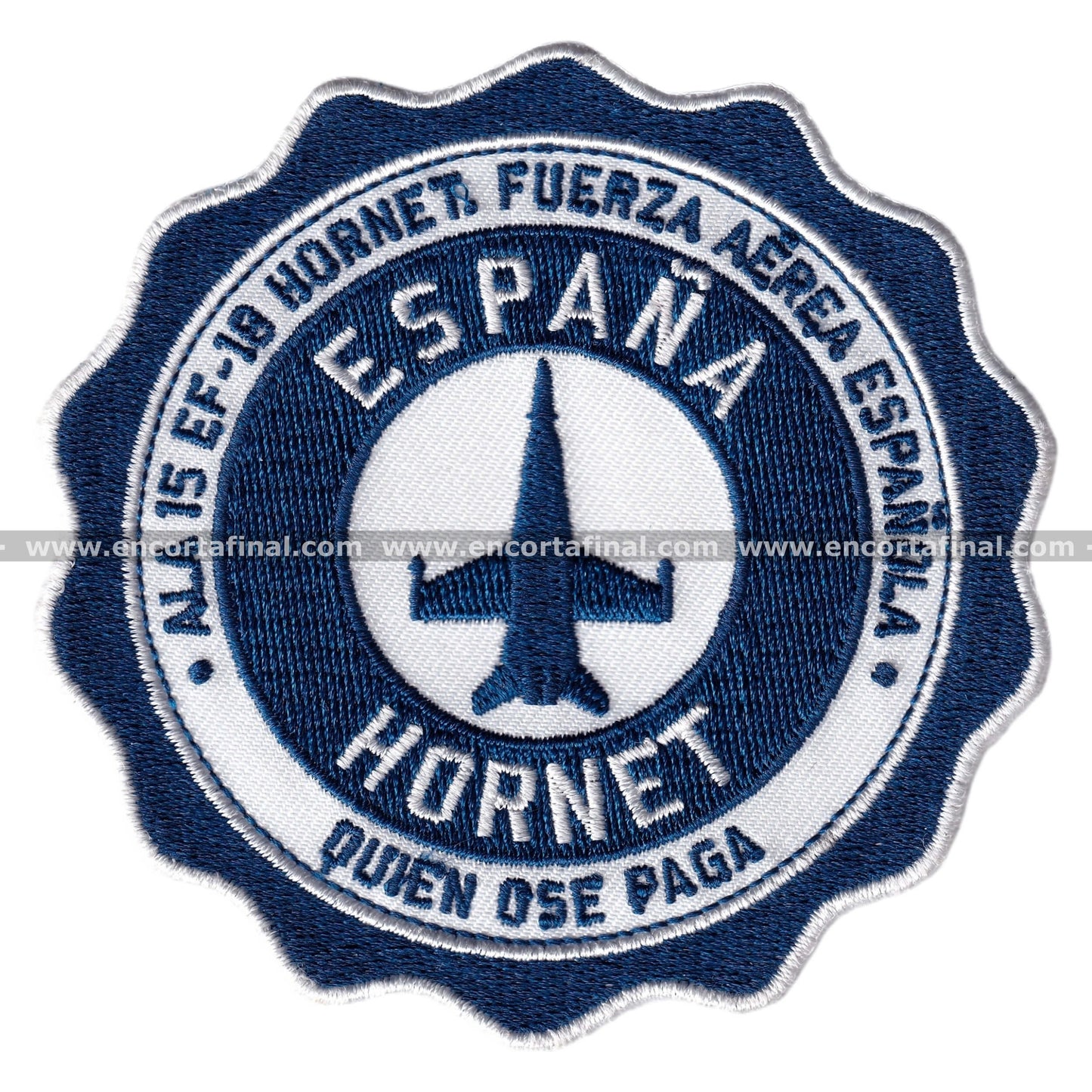 15th Wing Patch - Who dares pays - McDonnell Douglas EF-18 Hornet