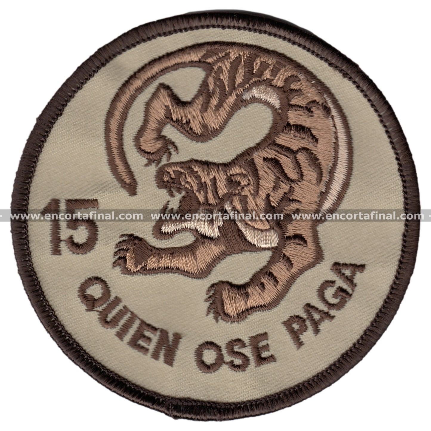 Wing 15 Patch -Who Dares Pays-