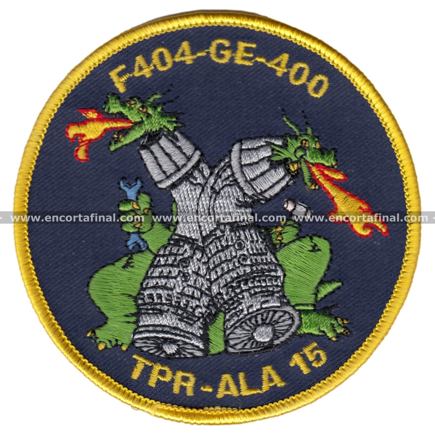 15th Wing Patch -Tpr- F404-Ge-400