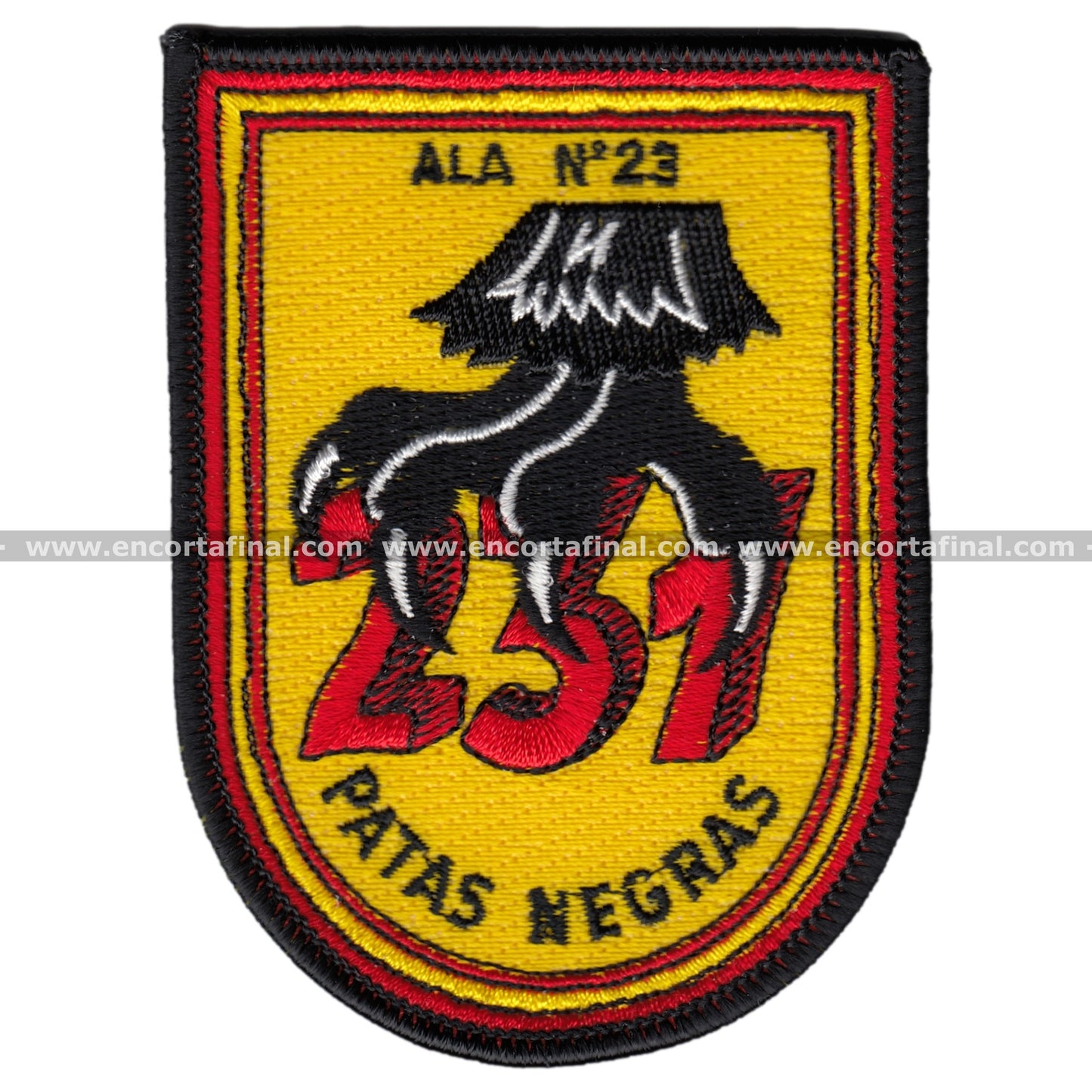 23rd Wing Patch "Patas Negras"