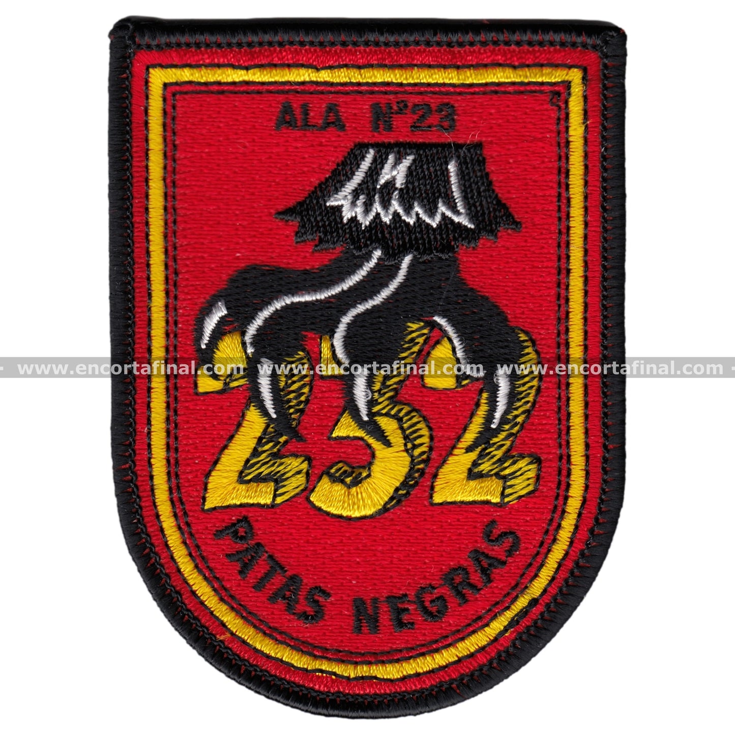 23rd Wing Patch "Patas Negras"
