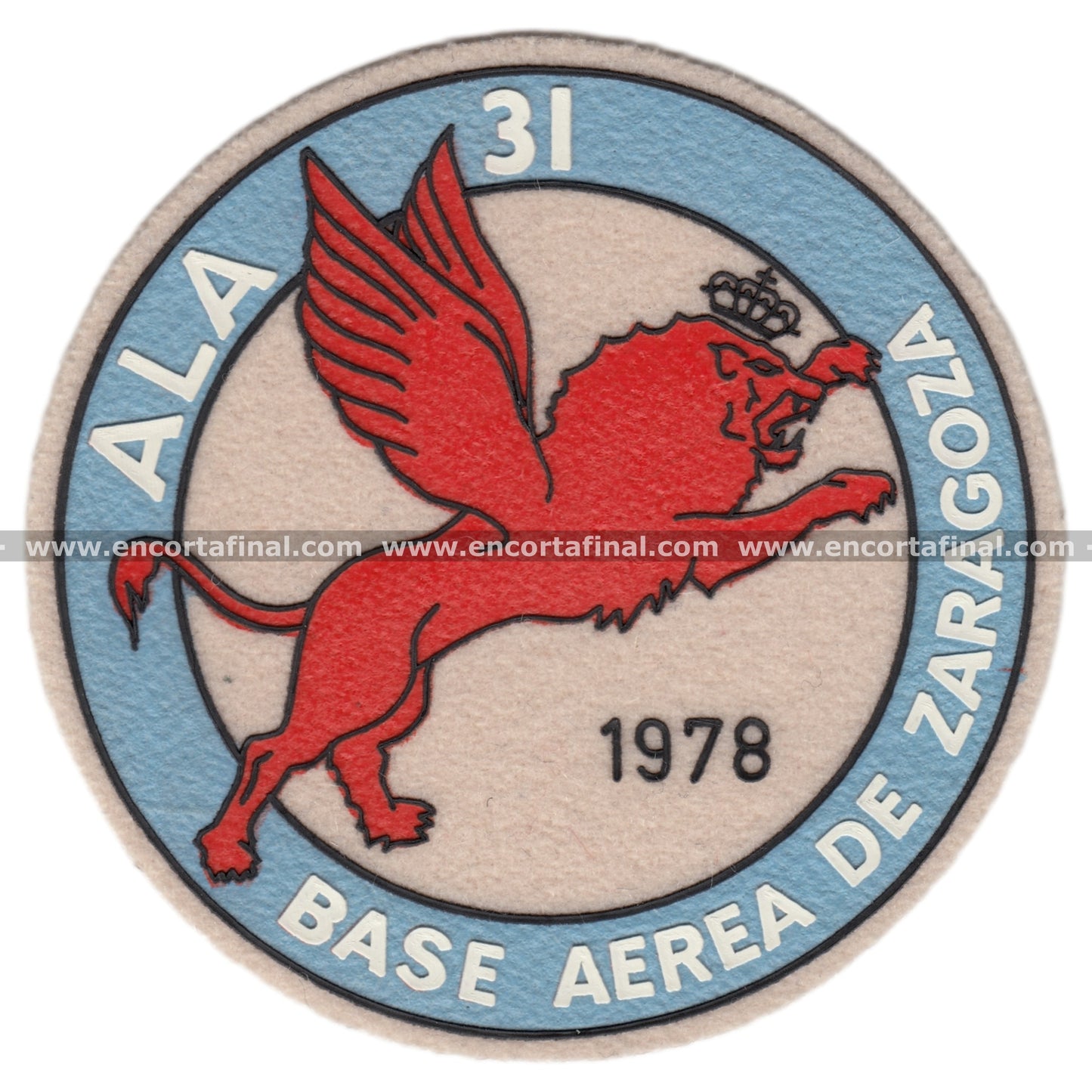 Patch Wing 31 Ba Zaragoza 1978
