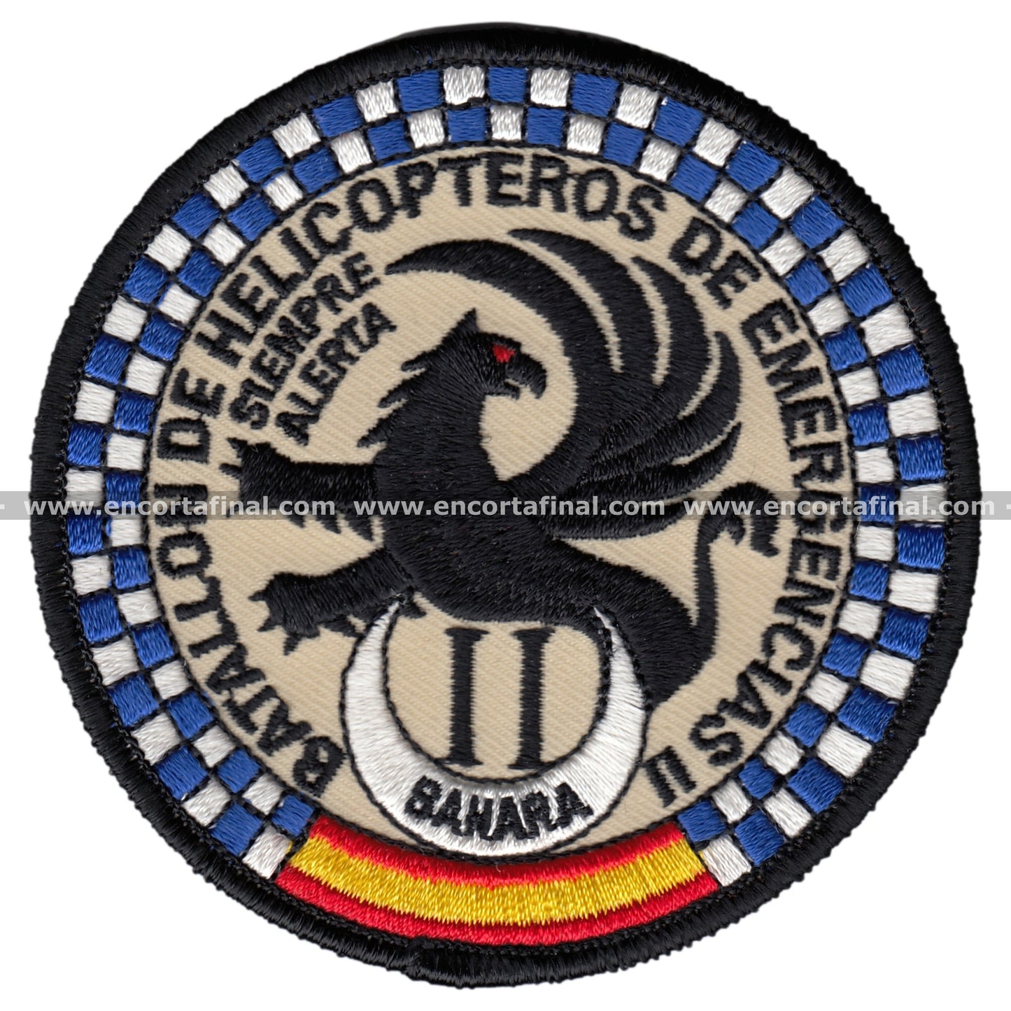 Bhelma Ii Patch - Sahara - "Always Alert"