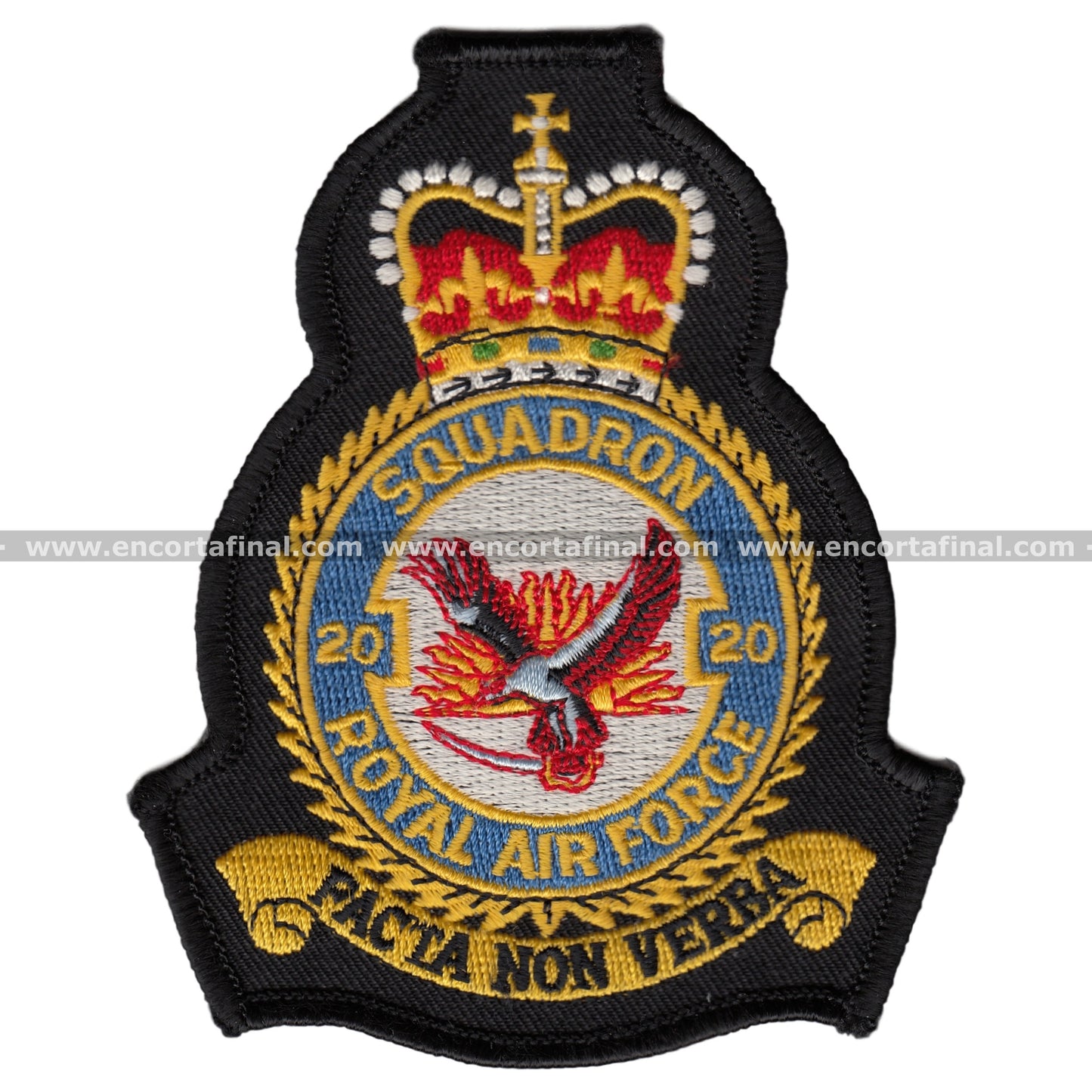 British Armed Forces Patch 20 20 Squadron Facta Non Verba