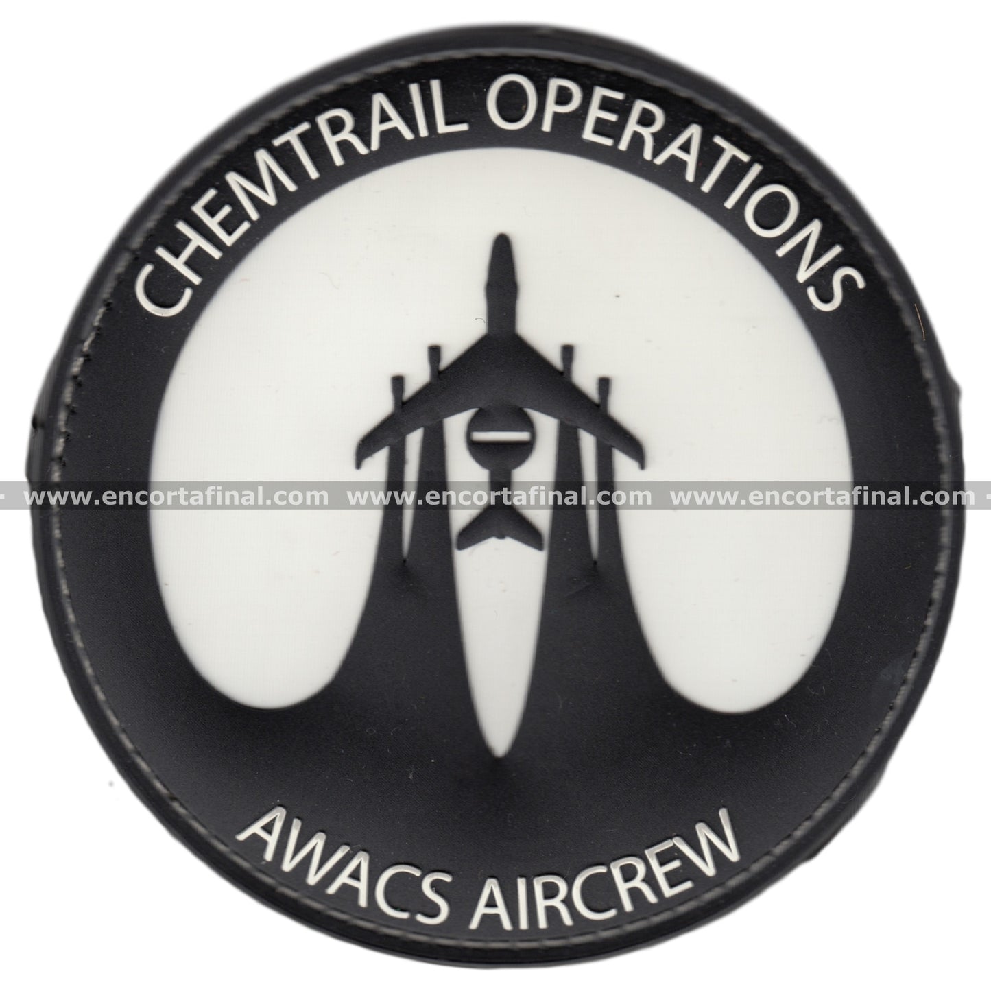 Chemtrail Operations Patch -Awacs Aircrew-