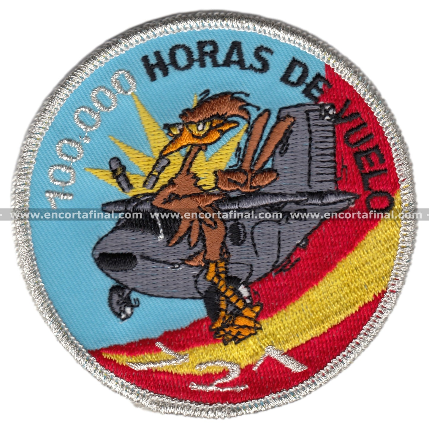 721 Squadron 100,000 Flight Hours Commemorative Patch