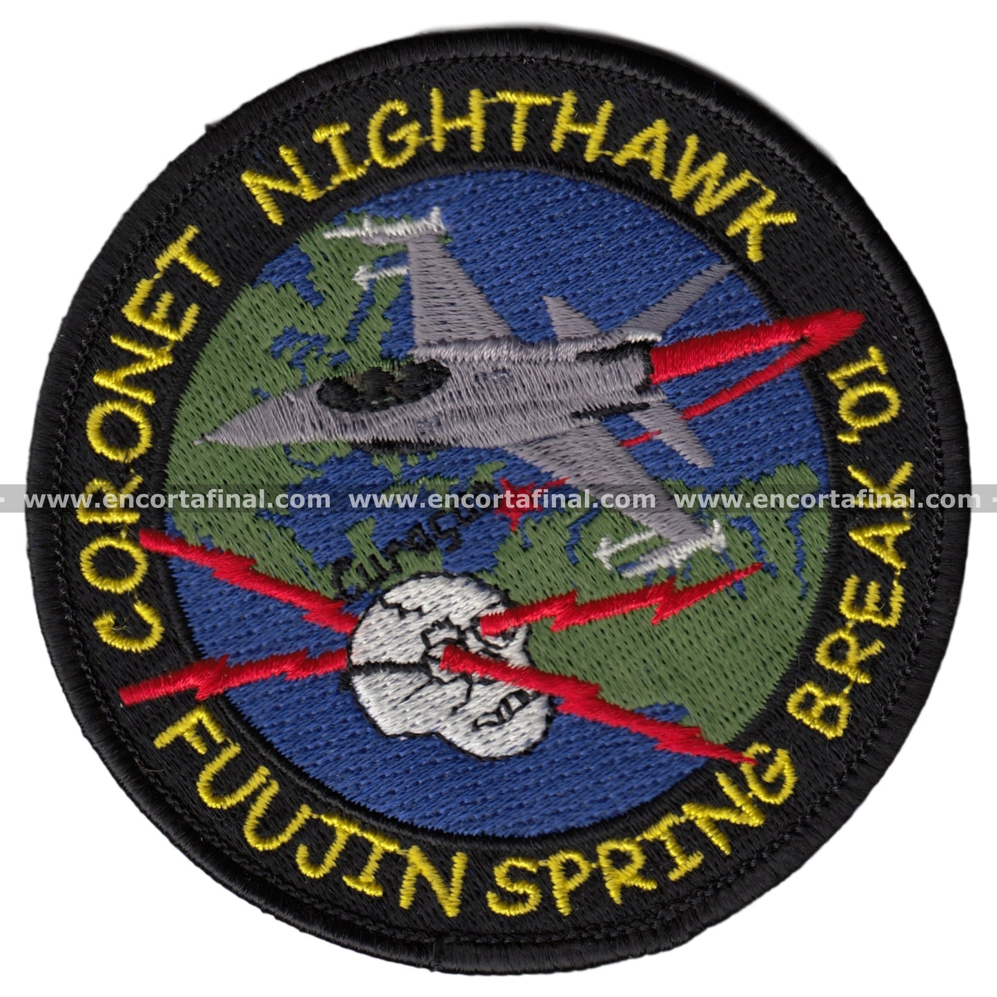 Coronet Nighthawk Fuijin Spring Break '01 Patch