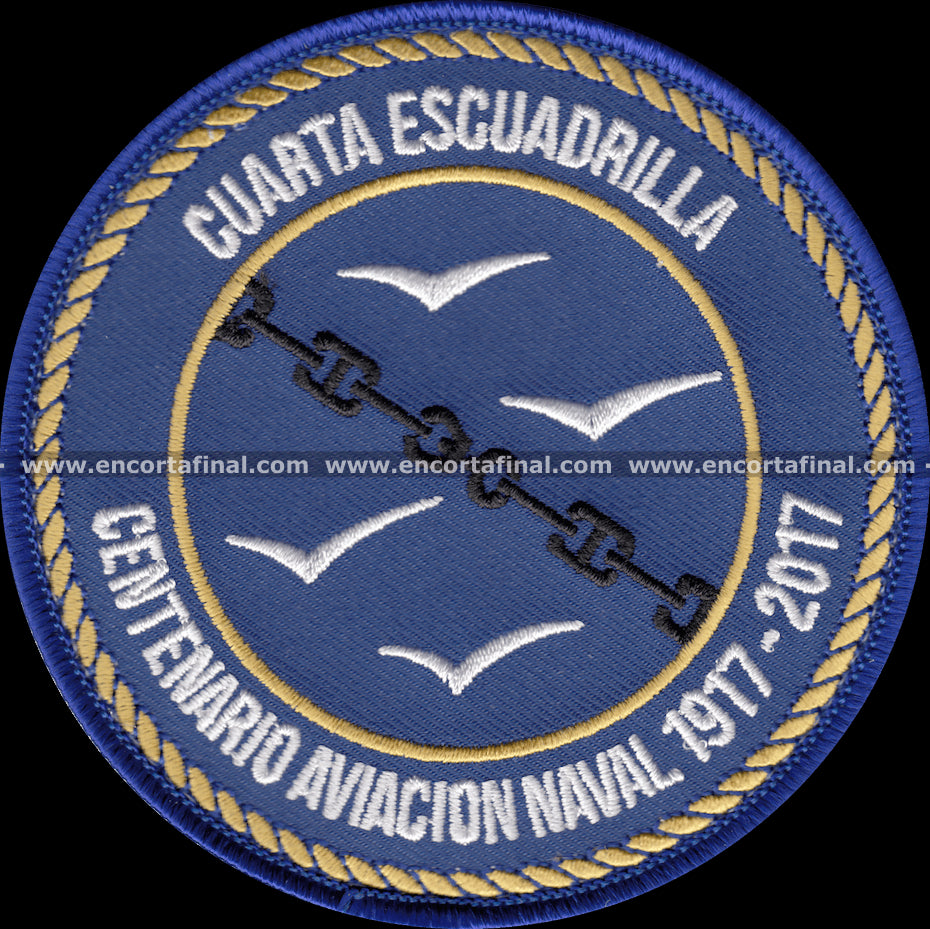 Fourth Squadron Patch - Centenary of Naval Aviation 1917-2017