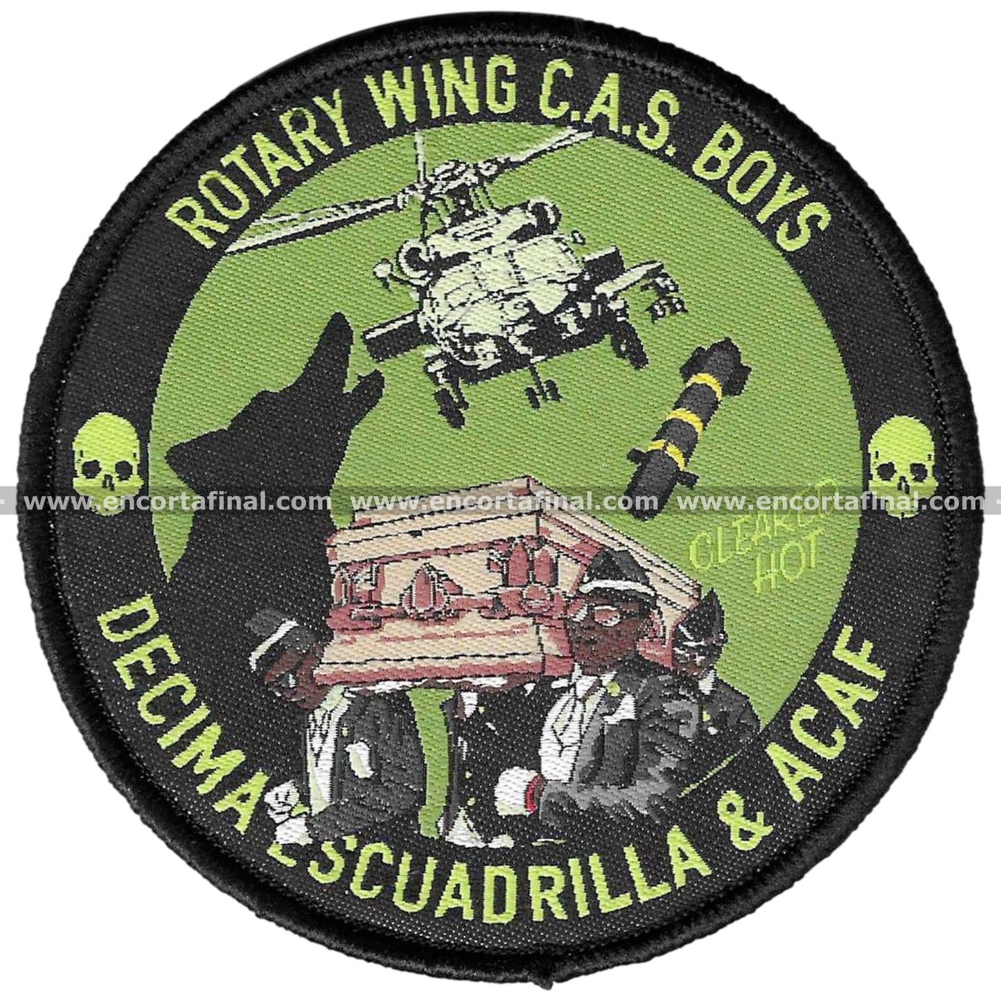10th Squadron & ACAF Patch - Rotary Wings CAS Boys