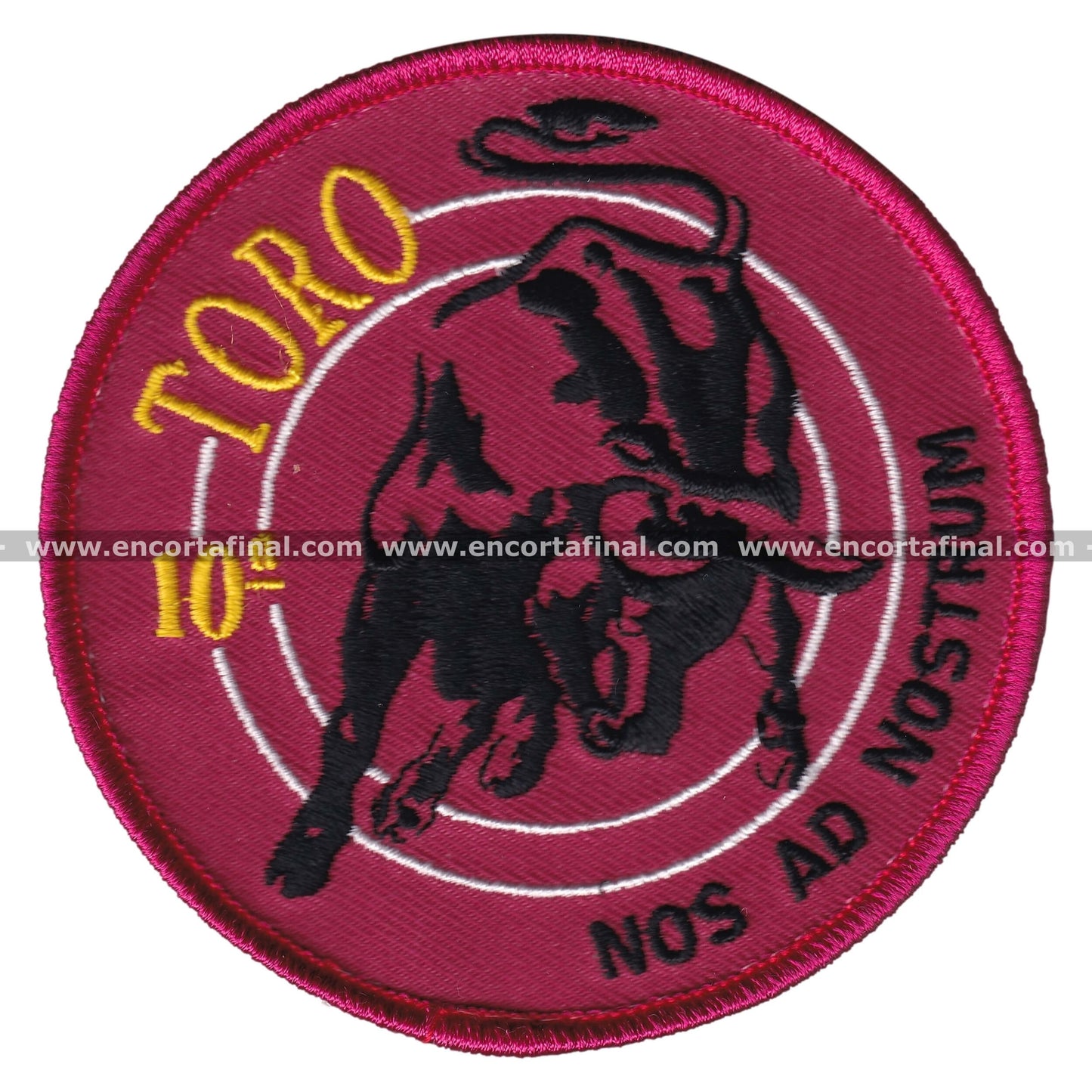 10th Squadron Patch - Sikorsky SH-60 Seahawk - Toro - Nos ad nostrum