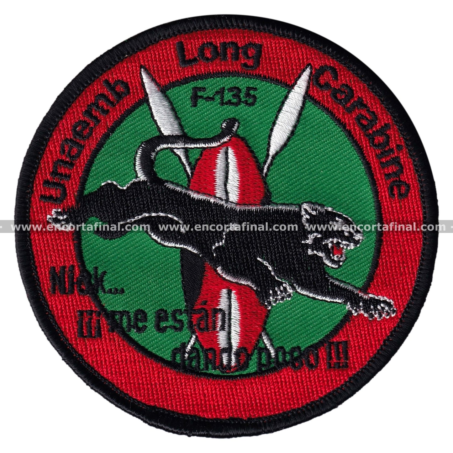 Decima Escuarilla F-135 Patch - Unaemb Long Carbine - Sikorsky SH-60 Seahawk