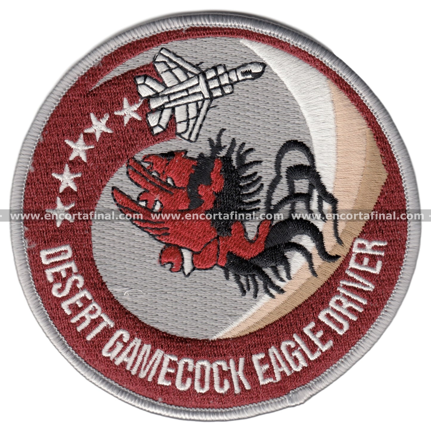 Desert Gamecock Eagle Driver Patch