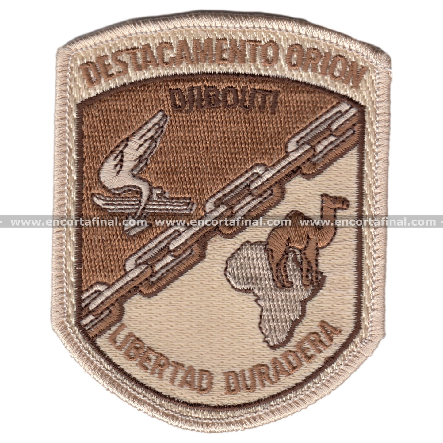 Parche Destacamento Orion-Djibouti- Libertad Duradera -