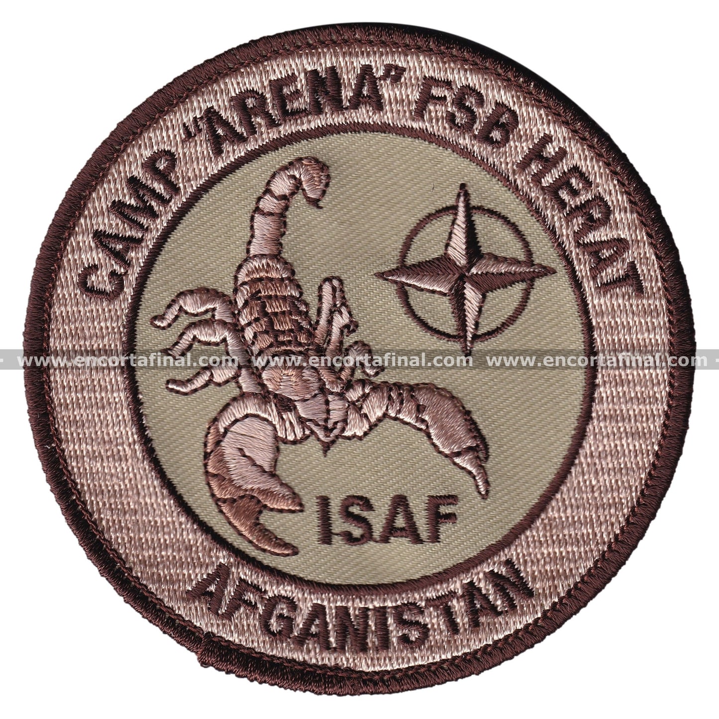 Army Patch - CAMP "Arena" FSB HERAT - ISAF - Afghanistan