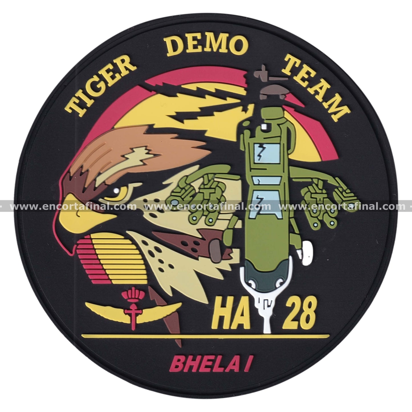 Army Patch - Tiger Demo Team - HA-28 Bhela I