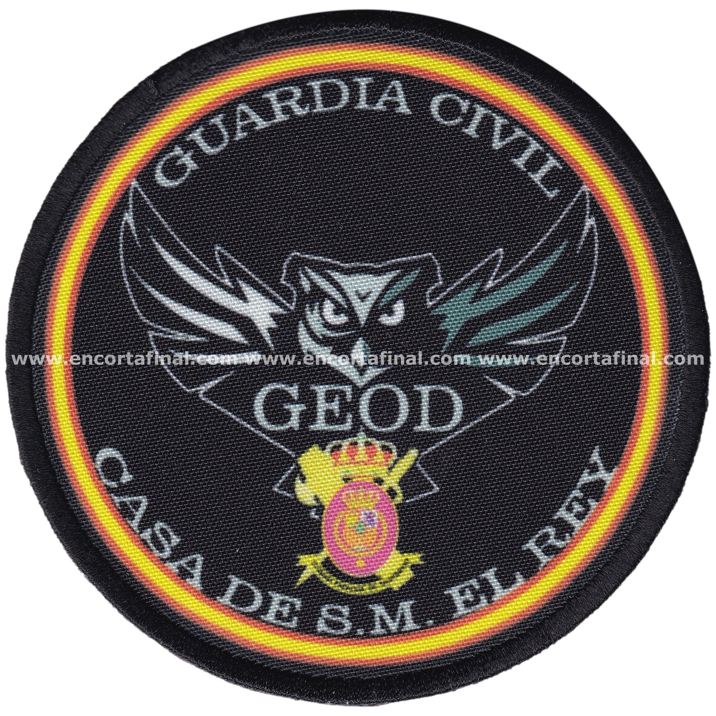 Parche Guardia Civil - Casa S.M. El Rey - GEOD