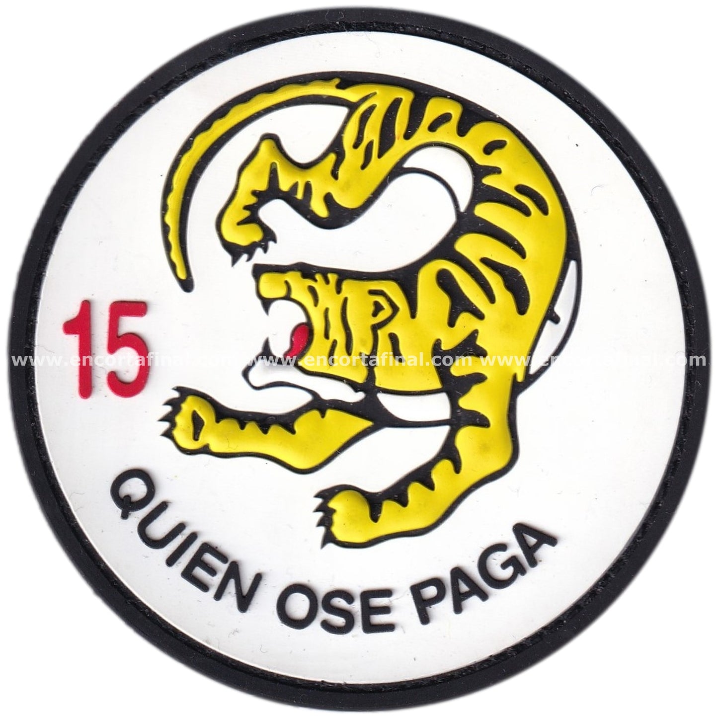 Parche Ala 15 - Quien Ose Paga - McDonnell Douglas EF-18 Hornet