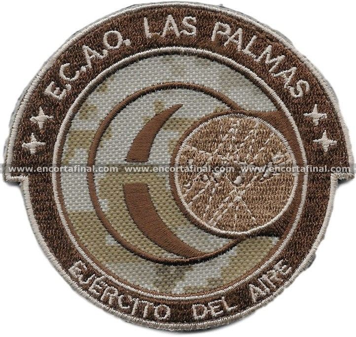 Patch of the Las Palmas Operational Air Traffic Squadron (ECAO)