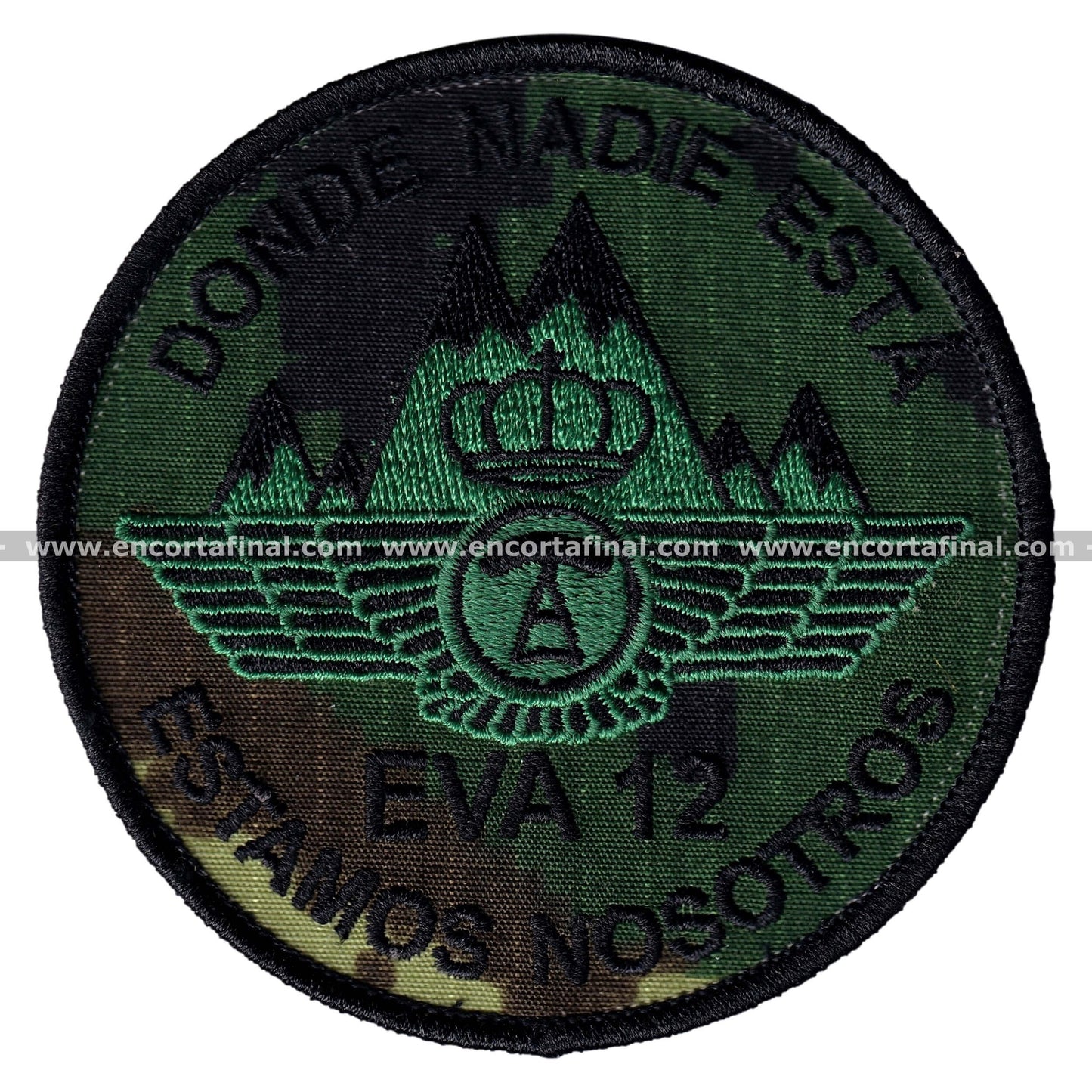 Parche Escuadron de Vigilancia Aerea nº12 (EVA 12) y Acuartelamiento Aereo Espinosa de los Monteros