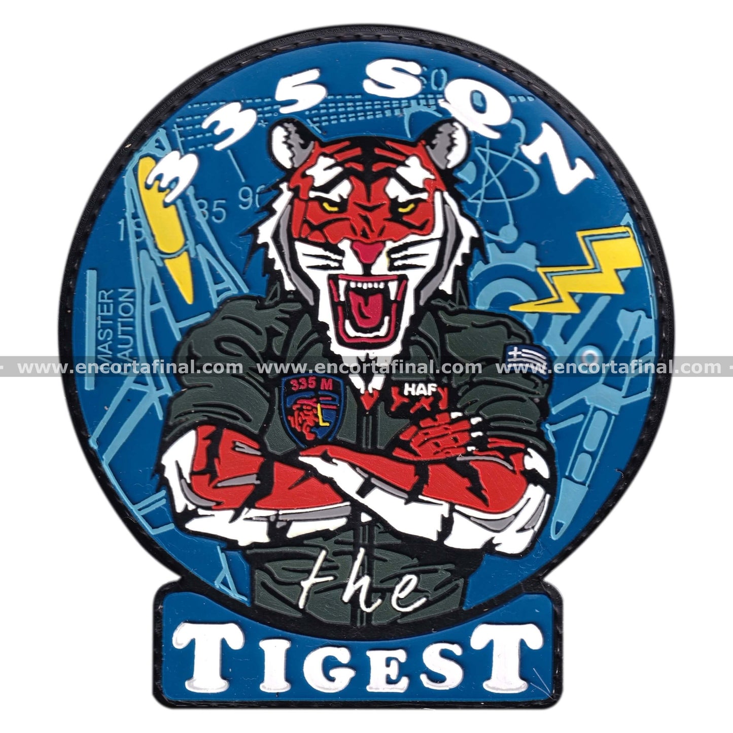 Parche Greek Air Force - 335 Squadron - Nato Tiger Meet 2016 (NTM) - Lockheed Martin F-16 Fighting Falcon