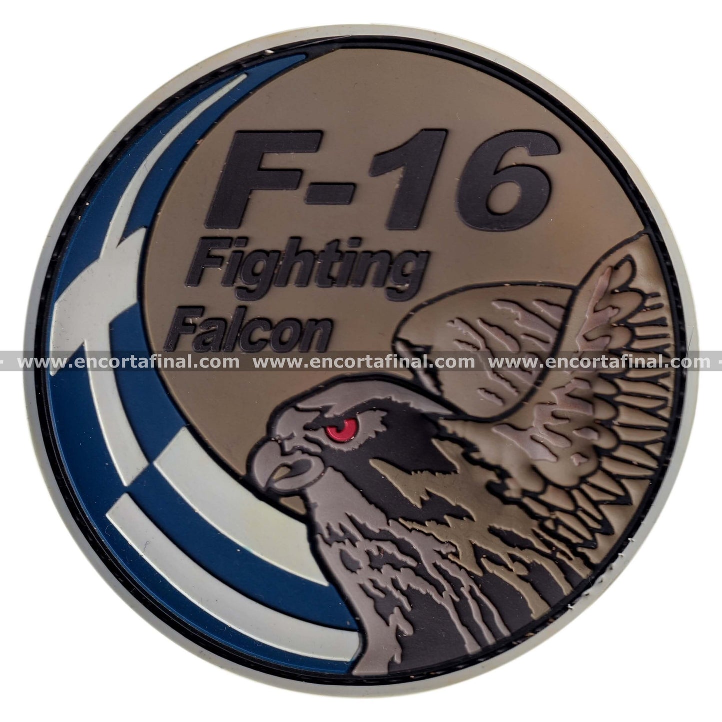 Parche Greek Air Force - Swirl - Lockheed Martin F-16 Fighting Falcon