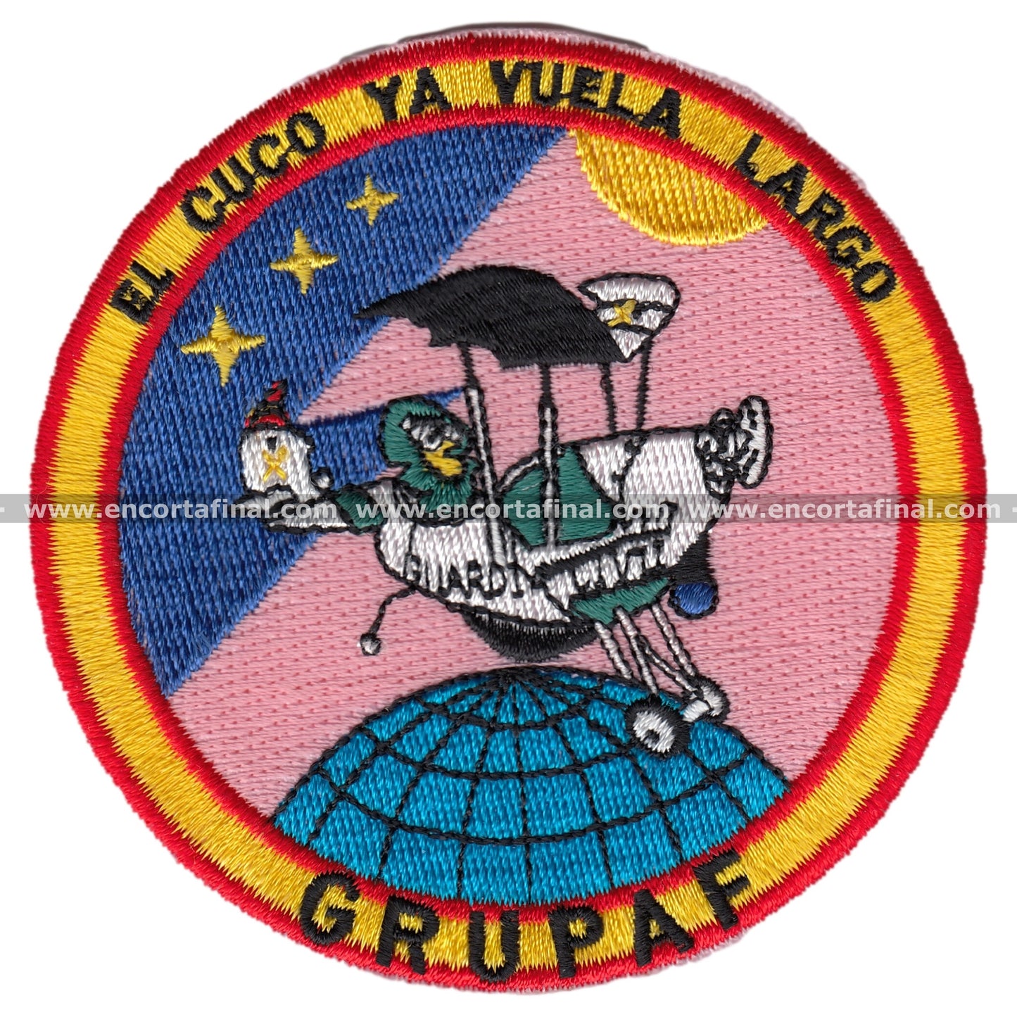 Grupaf Patch "The Cuckoo Is Already Flying Far"