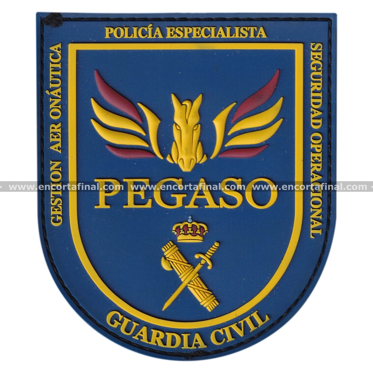 Civil Guard Patch - Specialist Police - Aeronautical Management - Operational Safety