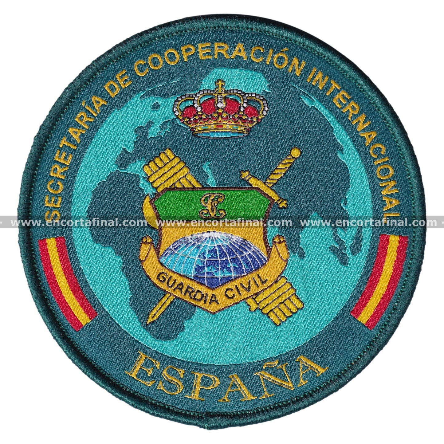 Civil Guard Patch - Secretariat for International Cooperation - Spain