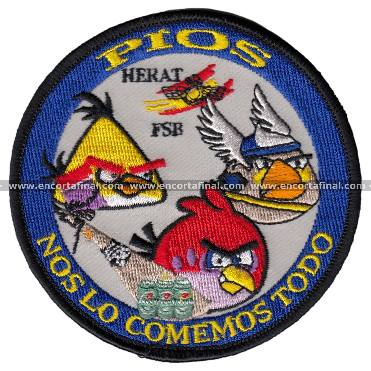 Herat Fsb Patch -We Eat It All- Pios