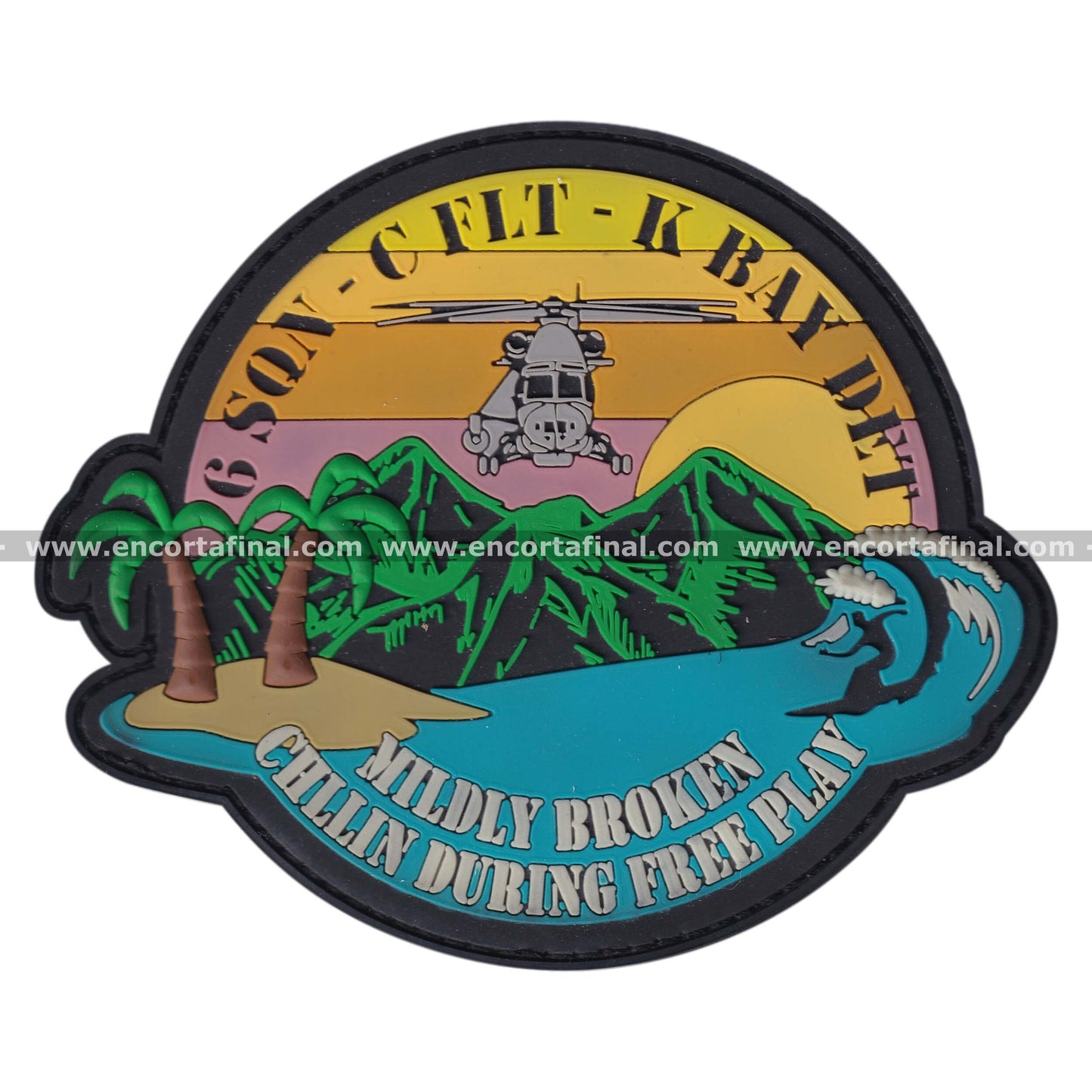 International Patch - 6 SQN - C FLT - K BAY DET - Mildly Broken Chillin During Free Play