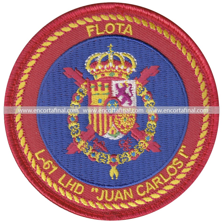 Juan Carlos I patch (L-61)