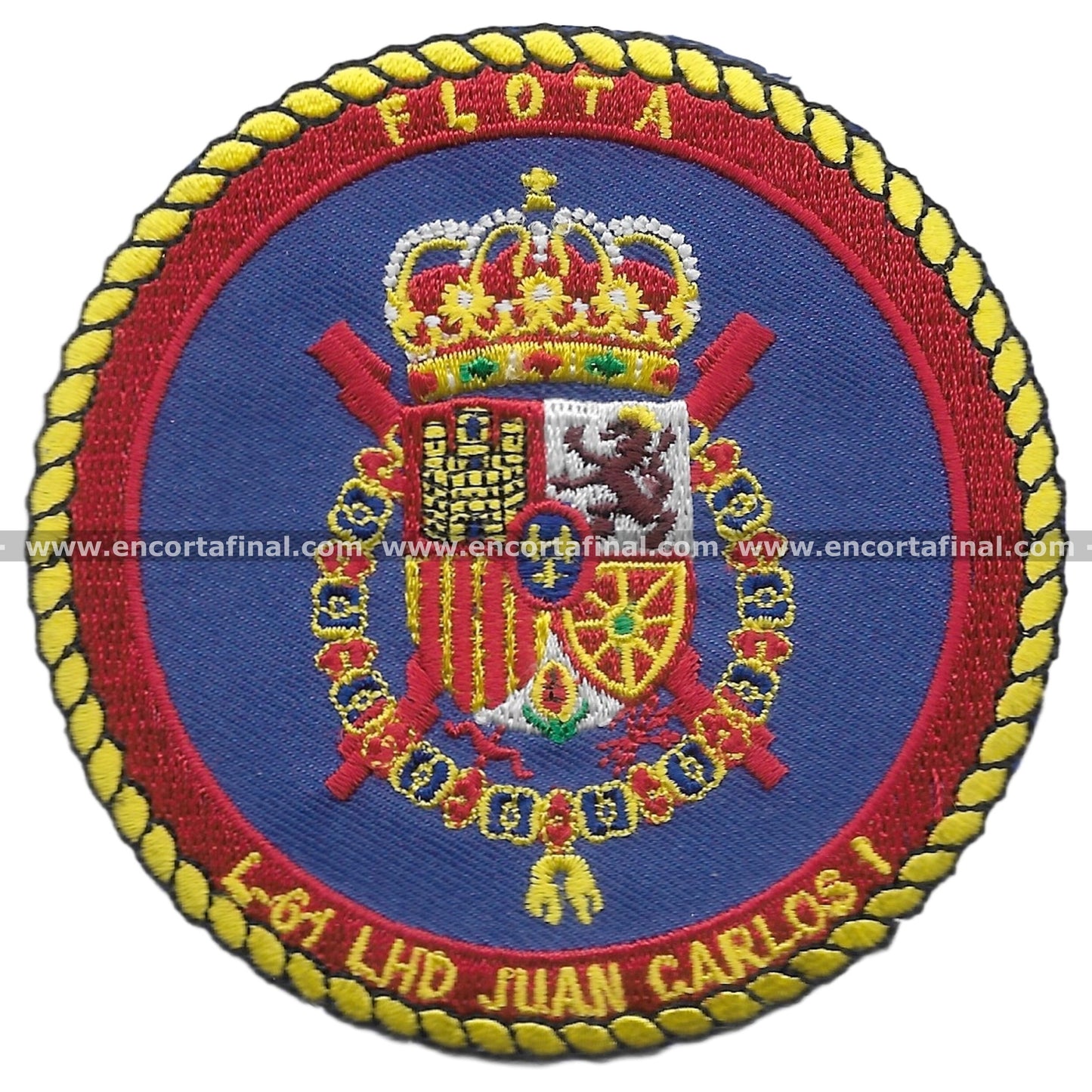 Juan Carlos I patch (L-61)