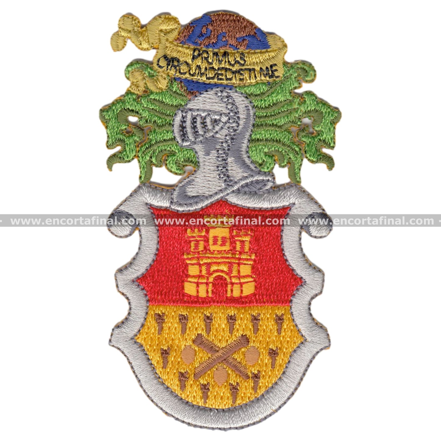 Juan Sebastian De Elcano Patch -Heraldic-