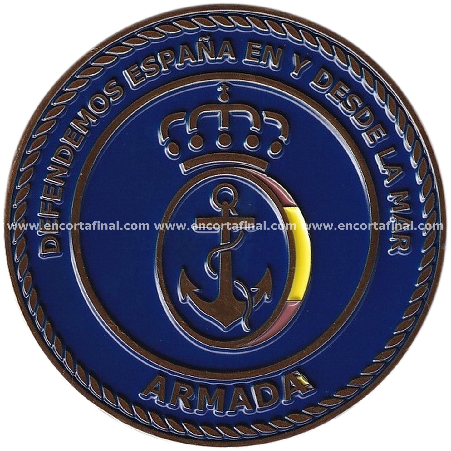 Juan Sebastian De Elcano Coin - Barcelona 2024 - 37th America's Cup