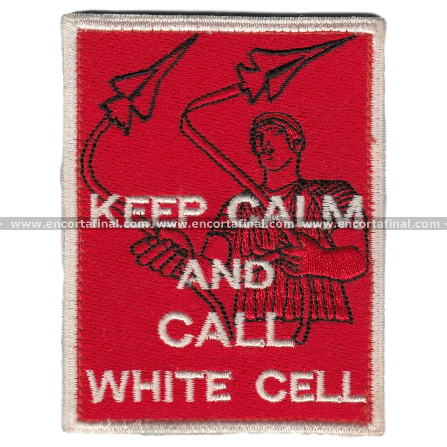 Keep Calm And Call White Cell Patch