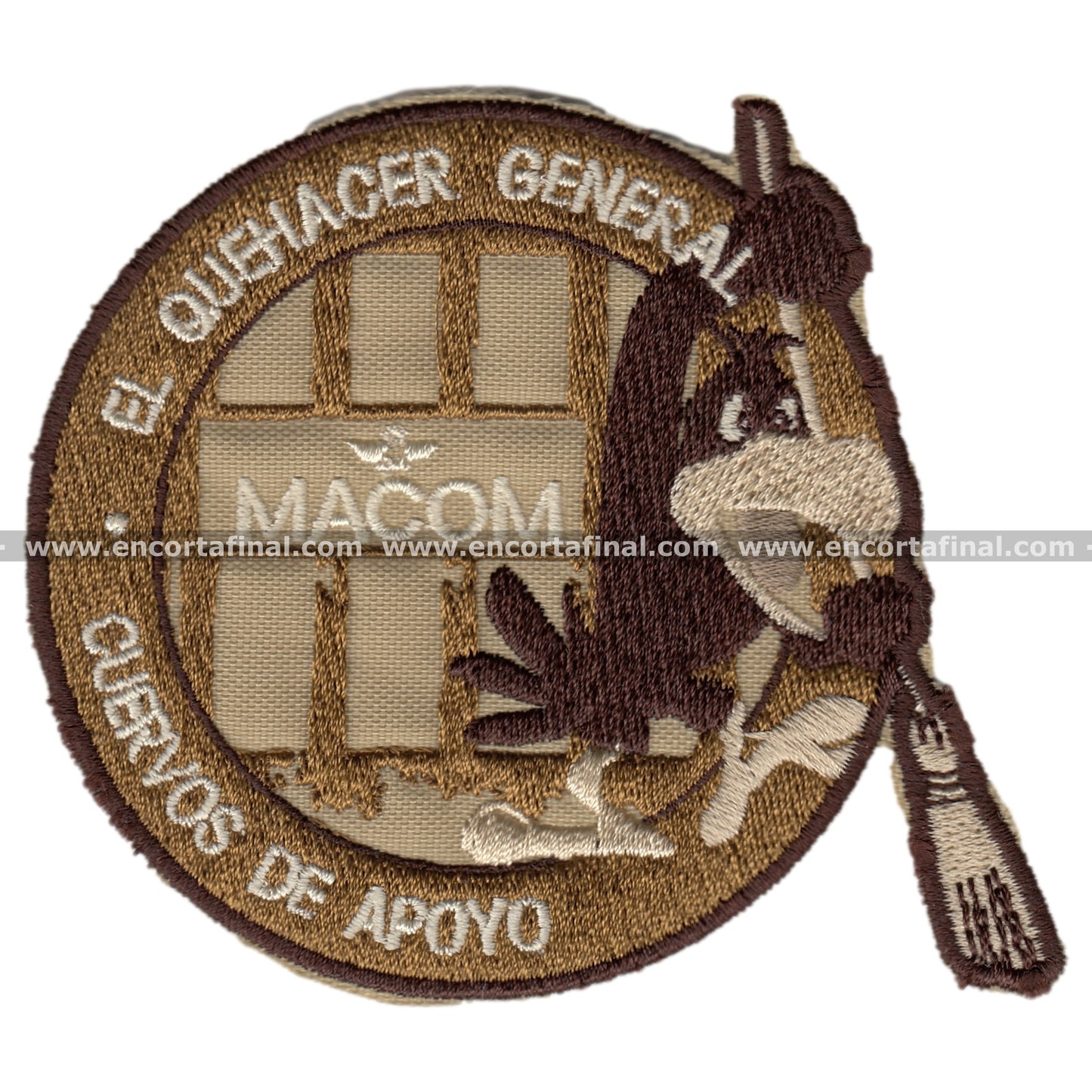 Macom Patch The General Task, Support Crows