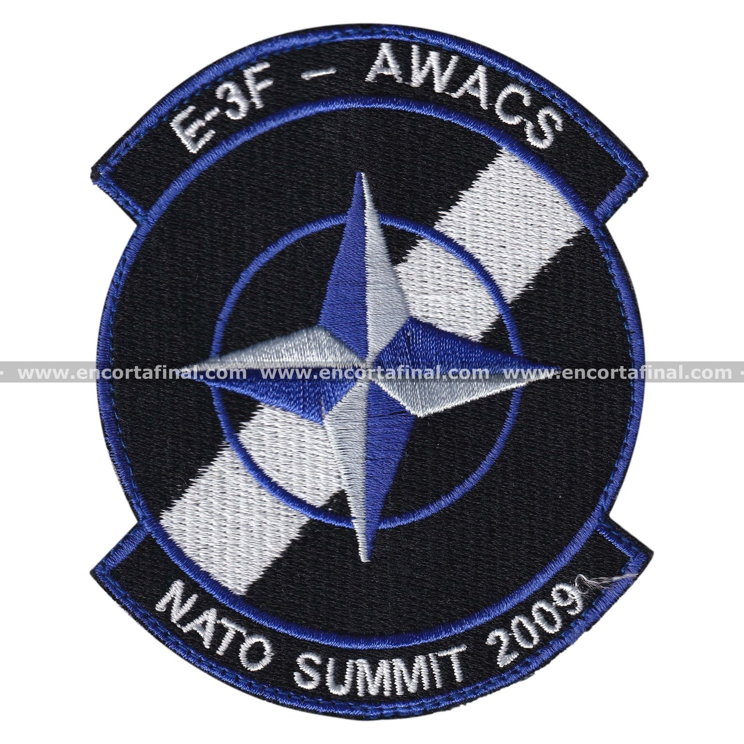 NATO AWACS Patch - E-3F - NATO Summit 2009